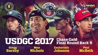 USDGC 2017 Chase Card Back 9 Final