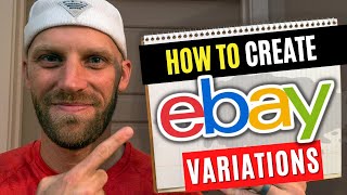 How to Create an eBay Listing with Variations!