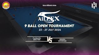 FULL MATCH Aileex 9 Ball Open Tournament Punguan - Mantra vs Ardan - Garrage