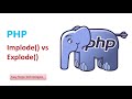 PHP String Manipulation: implode vs. explode | Complete PHP Course