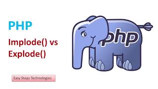 PHP String Manipulation: implode vs. explode | Complete PHP Course