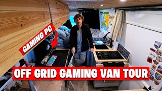 The Ultimate Budget VANLIFE GAMING Tour | Off Grid Gaming