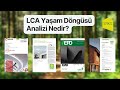 LCA Nedir? I Yaşam Döngüsü Analizi I Yaşam Döngüsü Değerlendirmesi I Life Cycle Analysis