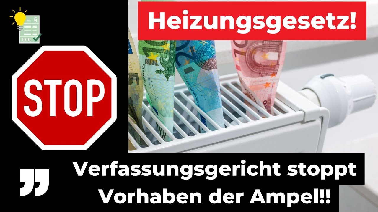 HEIZUNGSGESETZ Gestoppt! Damit Hat Die Ampel NICHT Gerechnet. Das ...