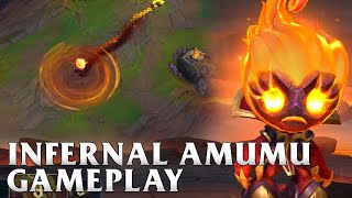 Infernal Amumu Gameplay - WILD RIFT