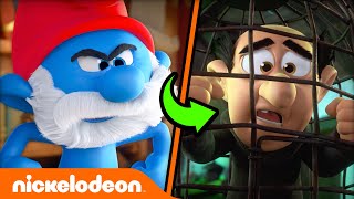 Papa Smurf SWAPS BODIES With Gargamel?! | The Smurfs | Nickelodeon Cartoon Universe