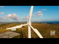 parque eólico de sines vista aérea aerial view @alentejo portugal