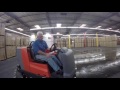 mar co equipment powerboss nautilus sweeper scrubber demonstration