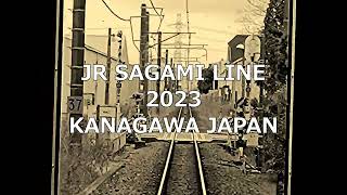 JR SAGAMI LINE 2023 KANAGAWA JAPAN BGM: Tangerine Dream \