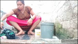 🙌 kitchen clothes washing in Hot water😍👻kitchen clothes cleaning routien।।