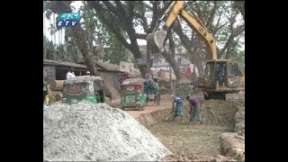 ঢাকা-লক্ষ্মীপুর মহাসড়কের সংস্কার কাজে ধীরগতি | ETV News