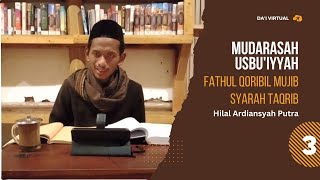 3. Fathul Qorib || Macam-macam Air 1