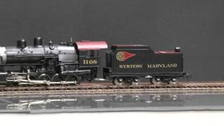 055594-HO Brass Model Train - NJ International NJCB Custom Brass WM 2-10-0 I-1 #1108