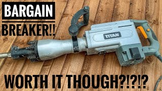 TITAN Hex Shank 15.5kg Breaker Review