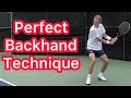 Sebastian Korda Two Handed Backhand Technique (Perfect Tennis Backhand)