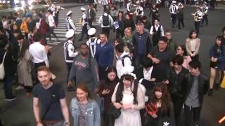 ＜B＞ハロウィン渋谷スクランブル交差点2018.10.28.日曜日ハロウィンHalloween Shibuya Crossing Tokyo Japan