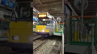 [Hong Kong Light Rail(LRT)]港鐵第二代輕鐵列車 610線(往屯門碼頭)離開元朗總站