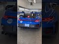 porsche gt3 rs start up