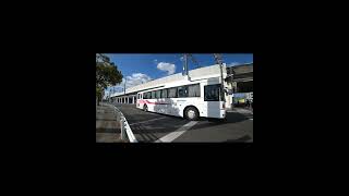 西鉄バス・発車・佐賀駅バスセンター(Nishitetsu Bus, Departure, Saga Station Bus Center)