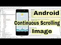 Continuous Scrollable Image In Android Studio