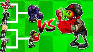 Who is the Best Super Ultimate Plant? Newspaper Zombie King  | PvZ Fusion Cup Championship