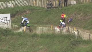 Fiat Professional MXGP of France Desalle passes Cairoli at lap 2