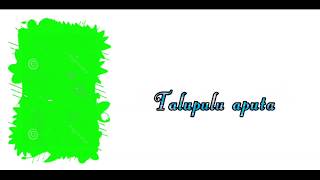 Gandhapu galini love failure green screen song whatsapp status|latest new green screen songs|telugu|