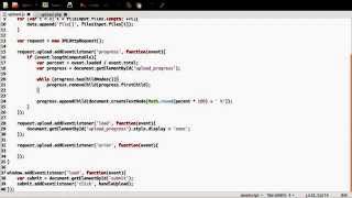 JavaScript Tutorials Upload file with Ajax - Part 3/5