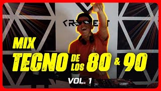 ✅ MIX TECHNO DE LOS 80 Y 90 CLÁSICOS DE ORO | DJ RITMO