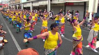 第62回よさこい祭り(2015/8/10)「セントラルグループ踊り子隊」