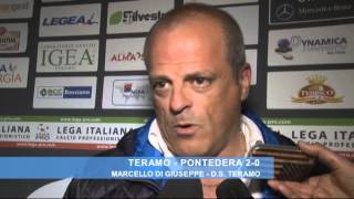 Teramo - Pontedera 2-0: Marcello Di Giuseppe