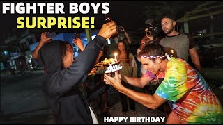 FIGHTER BOYS FILIPINO BIRTHDAY SURPRISE! - Goodbye Bicol Food And Friends