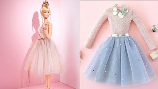 5 Gorgeous DIY Barbie Doll Dresses | Toy Hacks You'd Wish You'd Known Sooner
