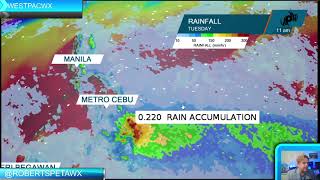 Breaking down the forecast,  Bagyong Tropical Westpacwx Philippine Update