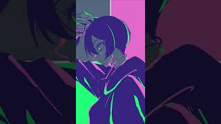 4色縛りで初音ミク描いてみた2 #初音ミク #4色縛り #イラスト