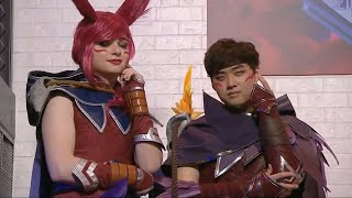 Beaky (Bang and Sneaky) Xayah Cosplay Interview All Stars 2018