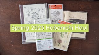 Hobonichi Spring 2023 Haul | Botanical Bonanza