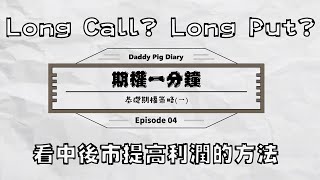 Long Call! Long Put! 基礎期權策略(一) 看中後市如何倍大利潤?《期權一分鐘 Episode 04》