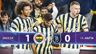 Fenerbahçe - M. Başakşehir (1-0) Highlights/Özet | Spor Toto Süper Lig - 2022/23