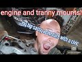 2013 honda civic engine and transmission MOUNT general areas and inspection