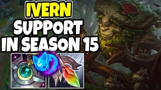 IVERN SUPPORT IS STILL SO FUN TO PLAY - Season 15 League of Legends