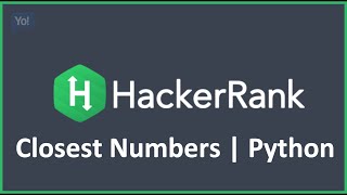Closest Numbers | Python Hacker Rank Solution