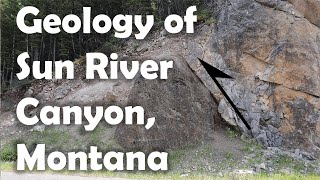 Geology of Sun River Canyon