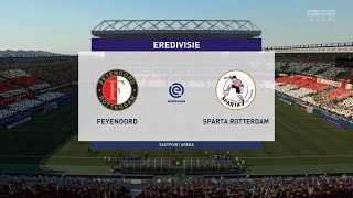 FIFA 21 | Feyenoord vs Sparta Rotterdam - Netherlands Eredivisie | 18/10/2020 | 1080p 60FPS