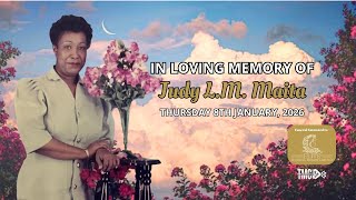 The Funeral Service of the Late Judy L.M. Maita