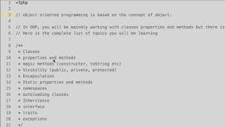 PHP OOP - Understand Object Oriented Programming in PHP - learn Object Oriented Programming