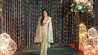 OMG! Katrina Kaif Looks Gorgeous in a Saree at #Nickyanka Wedding Reception