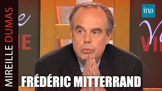 Frédéric Mitterrand : sa vie dans l'ombre de François | INA Mireille Dumas