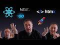 What I hate about React, Htmx, NextJS, Datastar, Templ, Go....
