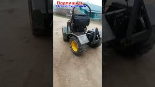 Самодельный трактор от 0 до 100 км/ч с места. Homemade tractor